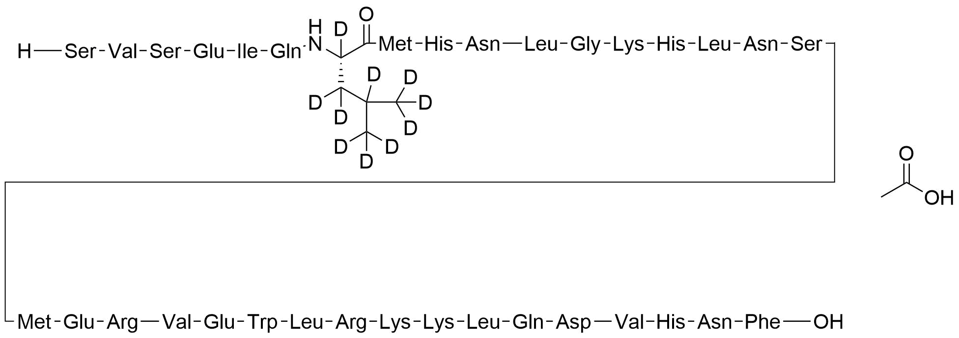 Teriparatide D10 Acetate